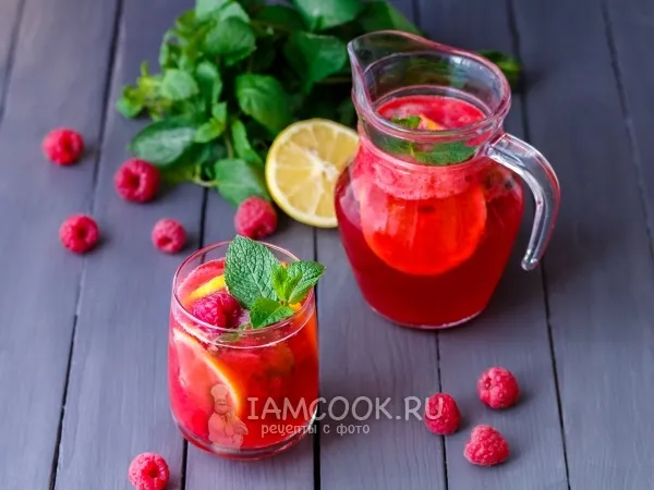 Фото блюда: Малиновый лимонад