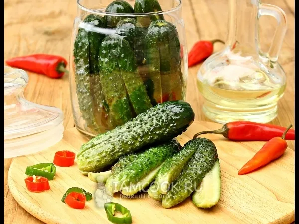 Фото блюда: Огурцы закусочные