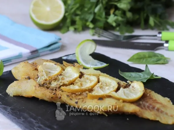 Фото блюда: Филе минтая в фольге в духовке