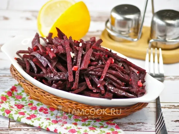Фото блюда: Жареная свекла