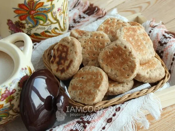 Фото готового блюда: Печенье на скорую руку на сковороде
