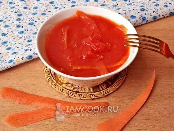 Фото блюда: Лечо с морковью