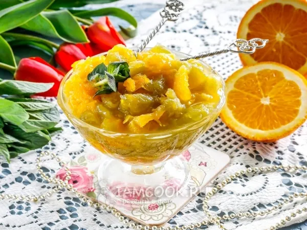 Фото блюда: Варенье из дыни с апельсином