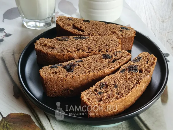 Фото блюда: Брауни с черносливом