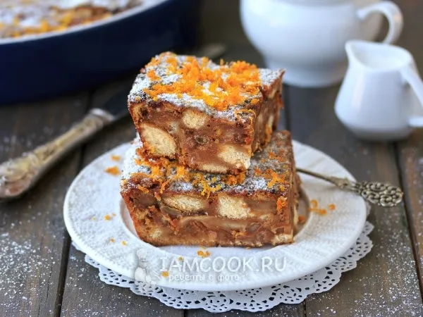 Фото блюда: Постная запеканка из тыквы