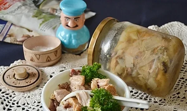 Фото блюда: Тушенка из курицы в домашних условиях