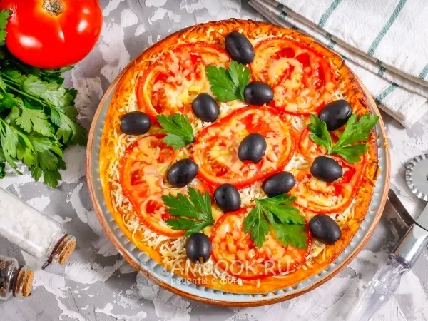 Фото блюда: Пицца с брынзой