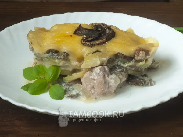 Фото готового блюда: Мясо по-орловски (классический рецепт)