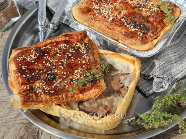 Фото блюда: Австралийский мясной пирог