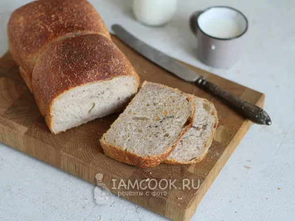Фото готового блюда: Хлеб с семенами чиа
