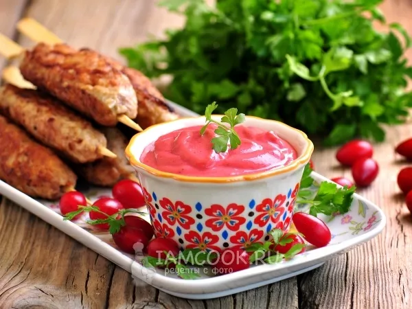 Фото блюда: Соус из кизила