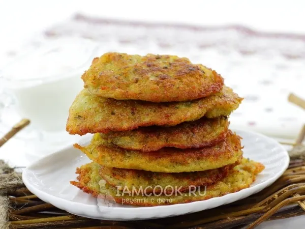 Фото готового блюда: Драники в мультиварке