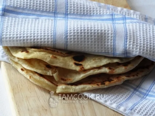 Фото блюда: Лепешки на молоке