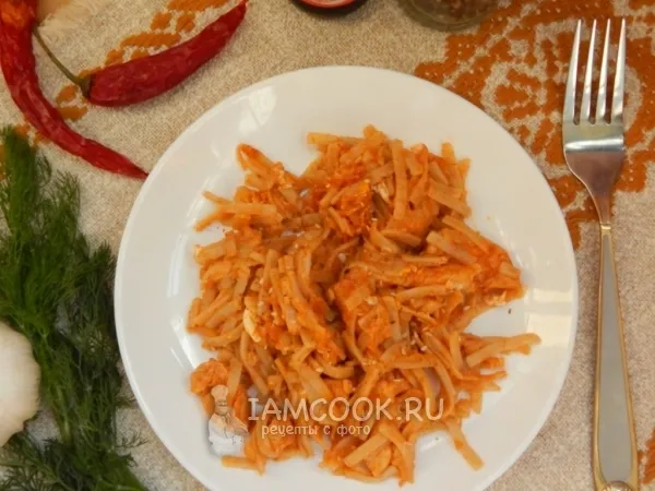 Фото блюда: Жареная лапша по-китайски