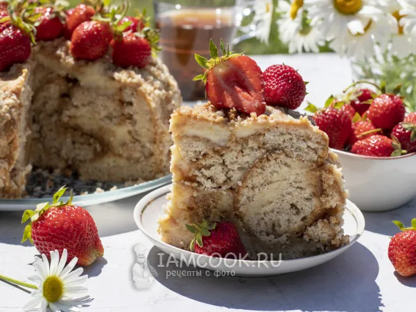 Фото блюда: Быстрый торт из пряников без выпечки