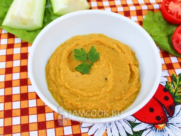 Фото готового блюда: Пюре из кабачка
