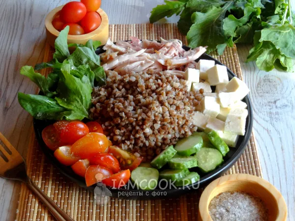 Фото блюда: Боул с гречкой