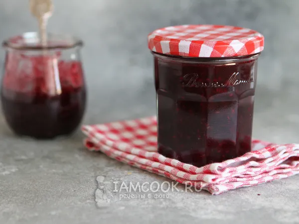 Фото блюда: Желе из черной смородины и малины