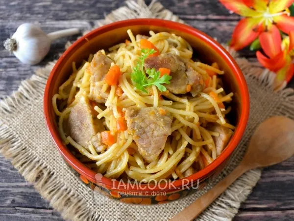 Фото блюда: Плов с вермишелью