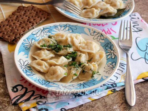 Фото блюда: Рыбные пельмени с тунцом