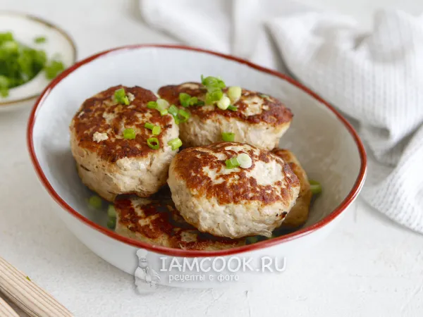 Фото блюда: Куриные котлеты «Дружба» с индейкой