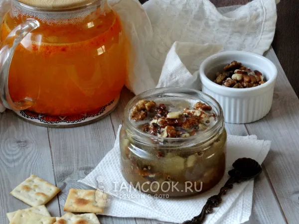 Фото блюда: Орехи с медом