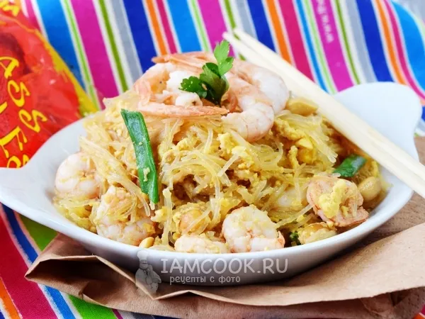 Фото готового блюда: Лапша по-тайски