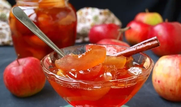 Фото блюда: Варенье из яблок дольками на зиму