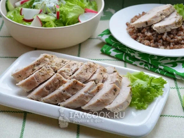 Фото блюда: Филе индейки запеченное в духовке