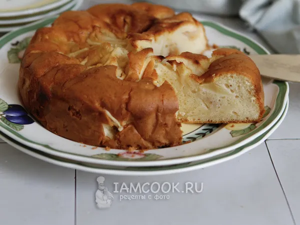 Фото блюда: Шарлотка с маскарпоне