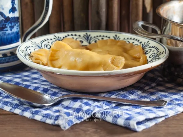 Фото готового блюда: Пельмени из оленины