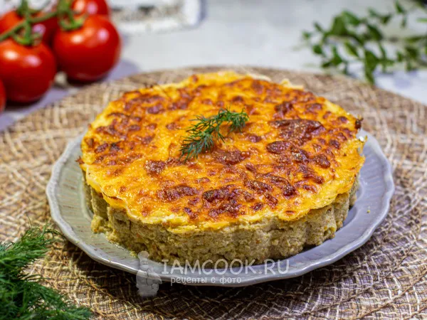 Фото блюда: Куриная запеканка в аэрогриле