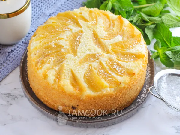 Фото блюда: Шарлотка с брусникой