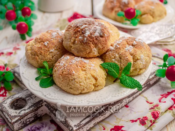 Фото готового блюда: Творожное кето печенье