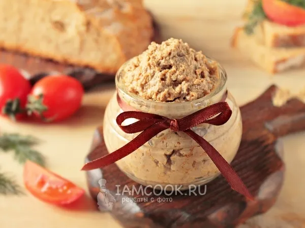 Фото блюда: Паштет из вареной говяжьей печени