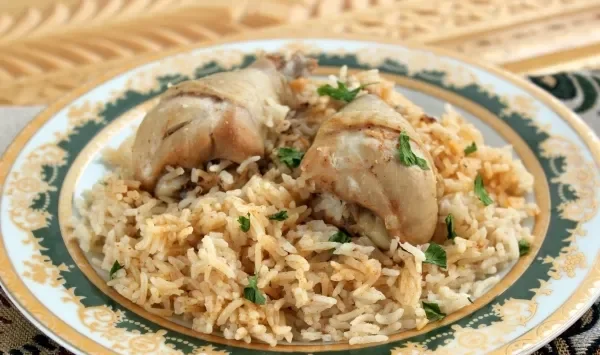 Фото блюда: Бирьяни с курицей (индийский плов)