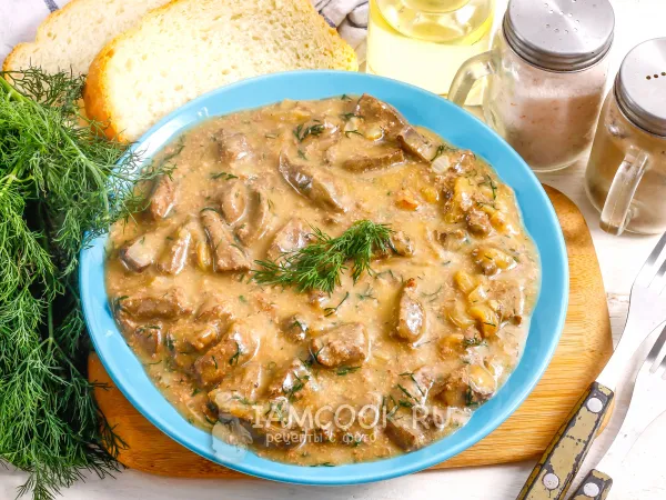 Фото готового блюда: Подлива из говяжьей печени