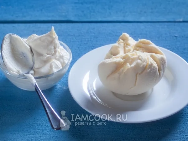 Фото готового блюда: Сыр маскарпоне в домашних условиях