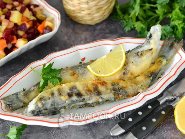 Фото блюда: Жареная ледяная рыба на сковороде