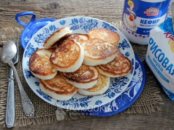 Фото блюда: Оладьи из рисовой муки