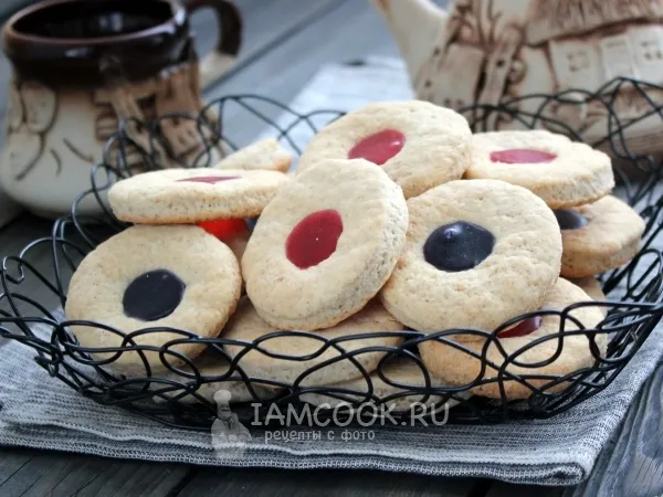 Фото готового блюда: Печенье с мармеладом