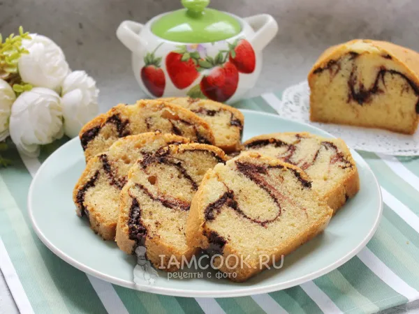Фото блюда: Кекс с жидким шоколадом