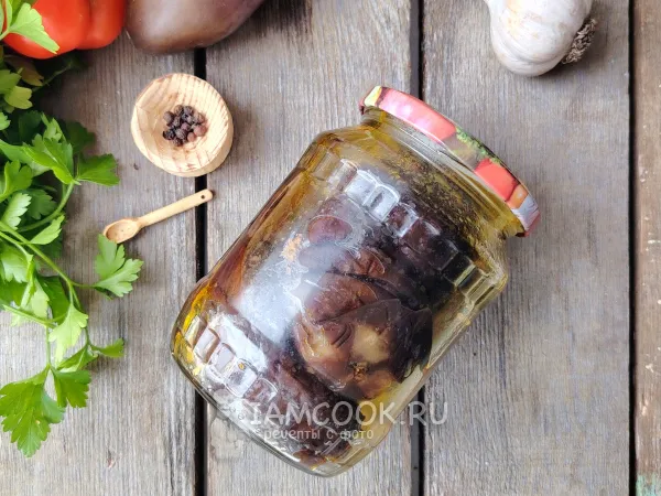 Фото блюда: Баклажаны соленые фаршированные