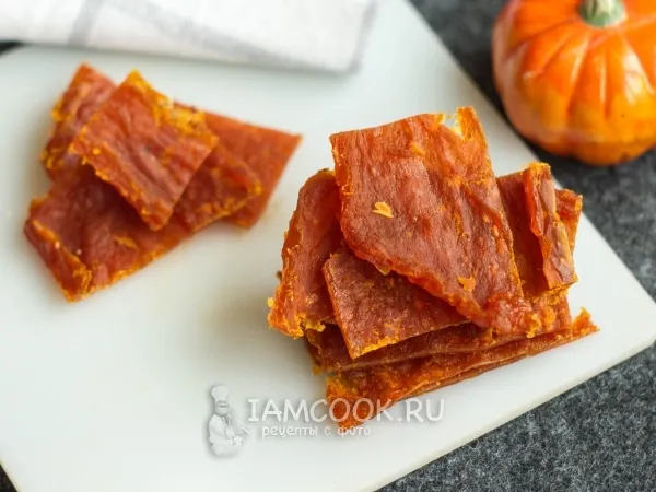Фото блюда: Пастила из тыквы