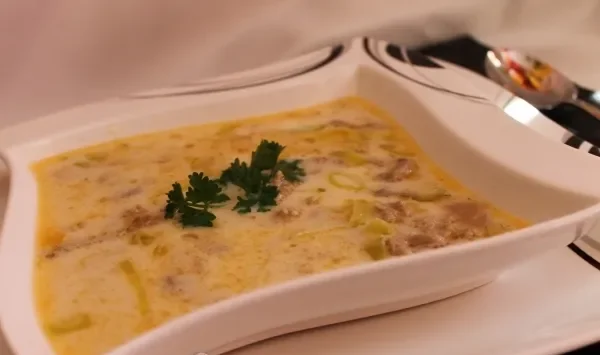 Фото блюда: Немецкий сырный суп «Käsesuppe»