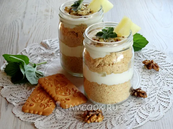 Фото блюда: Трайфл с ананасом