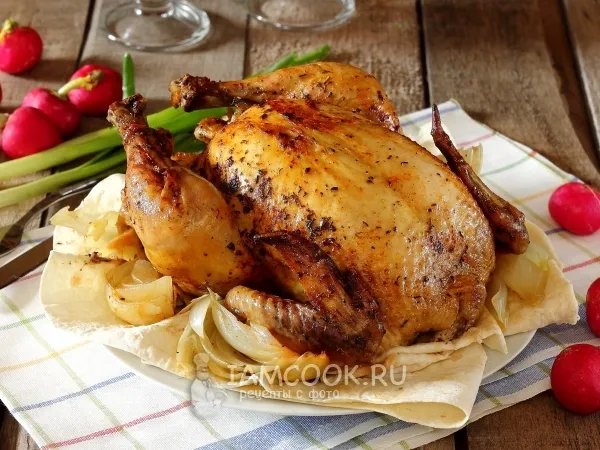 Фото блюда: Курица запеченная в пакете