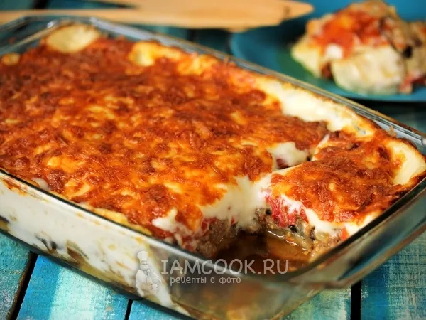 Фото блюда: Мусака по-гречески с баклажанами