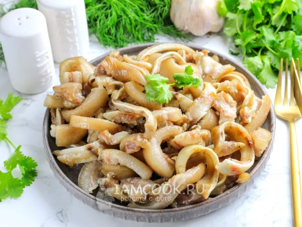 Фото блюда: Свиные уши, запеченные в духовке