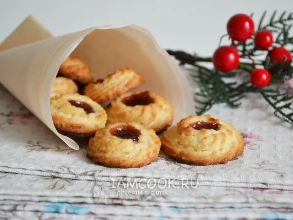 Фото готового блюда: Курабье бакинское